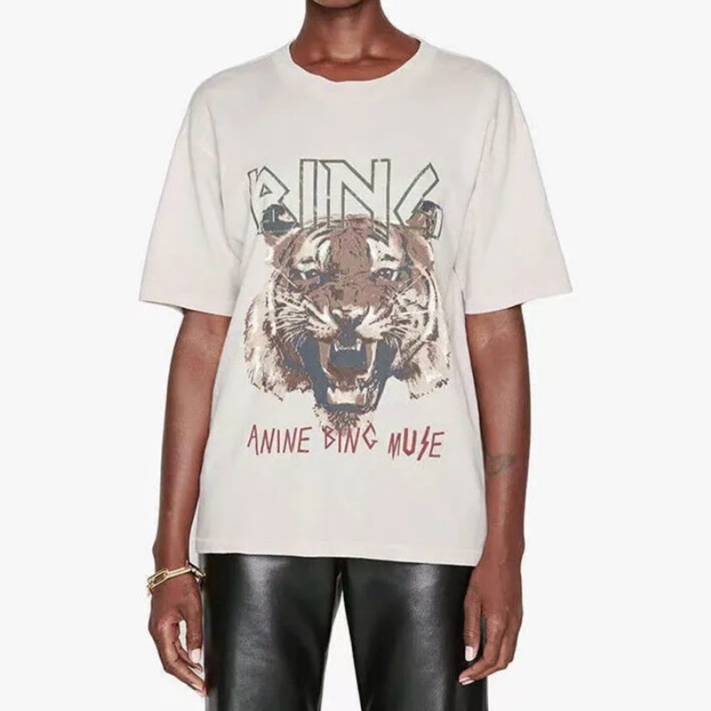 Anine Bing Tiger graphic tee